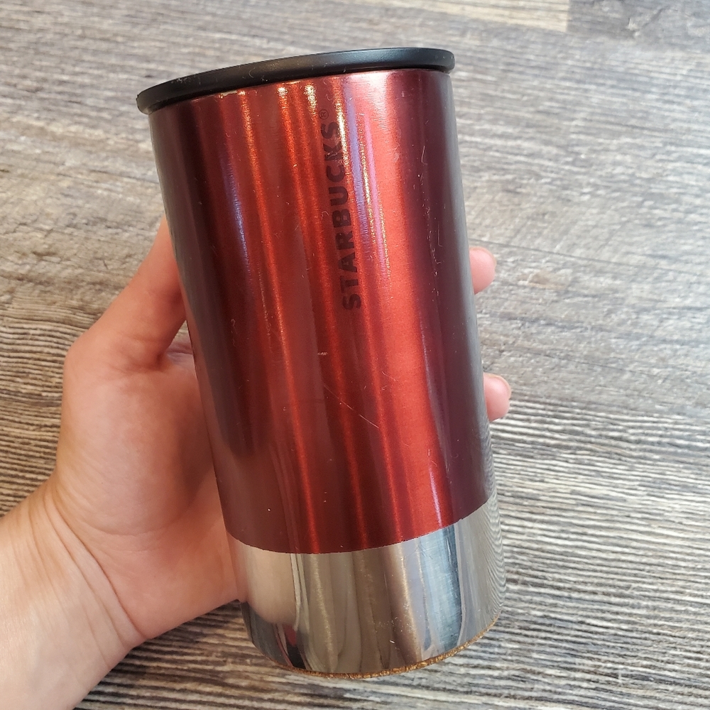 Starbucks 2012 red coffee tea mug 8 oz